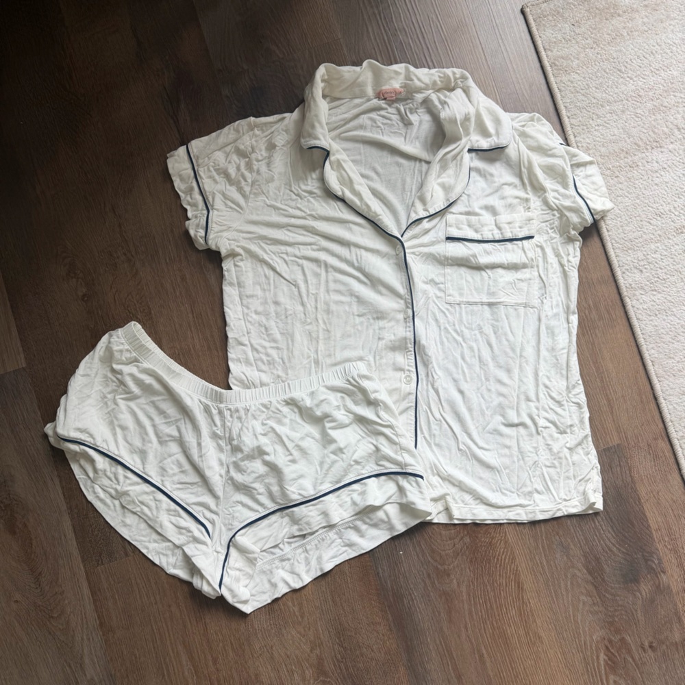Eberjey Gisele Short-Sleeve Pajama Set